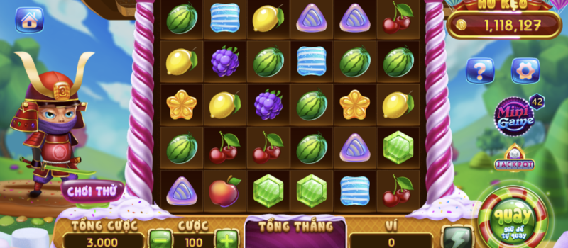 Mánh khóe tham gia hoàn hảo tựa game Candy Fruit
