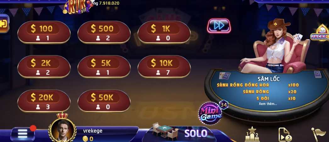 Thử sức hoàn hảo với thủ thuật game bài Sâm Lốc