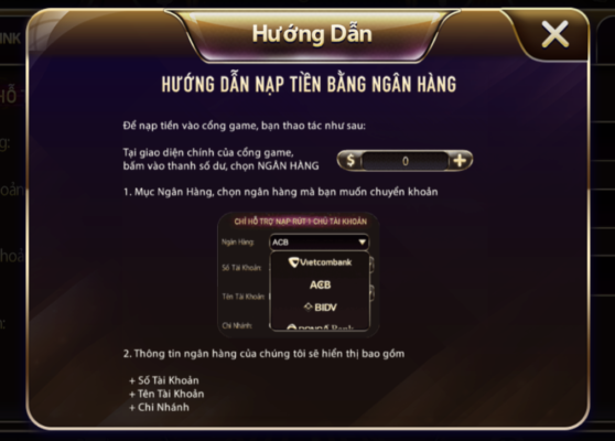 Những phương thức nạp tiền nhanh chóng tại Sunwin