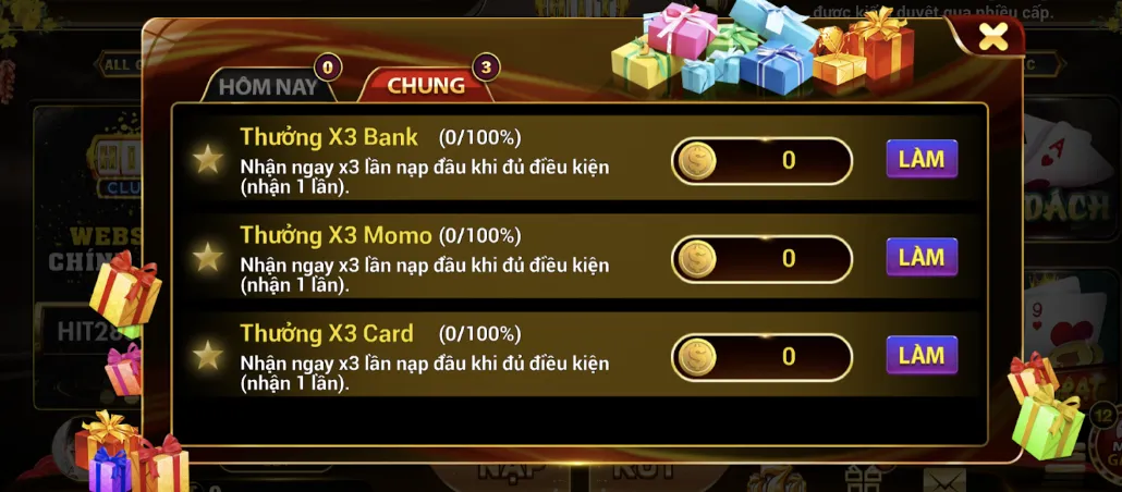 Khuyến mãi nạp tiền