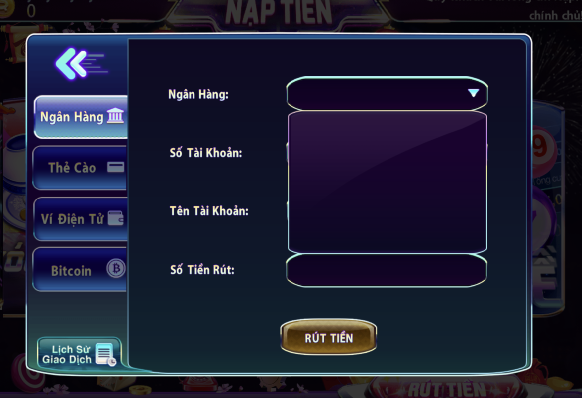 Rút tiền game đổi thưởng 789club