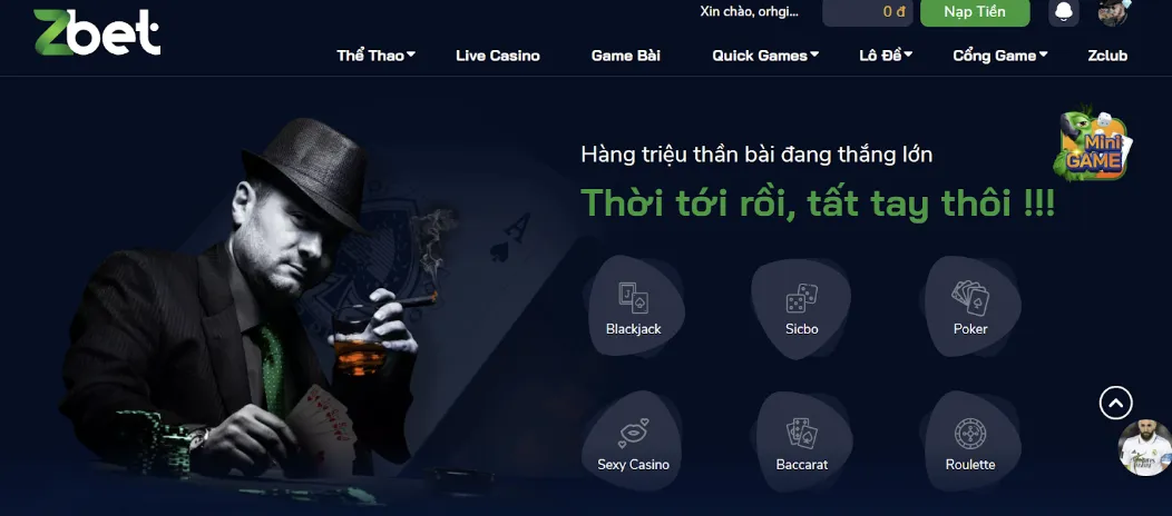 Những ưu điểm vô tận đến từ đánh bài đổi thưởng ZBET