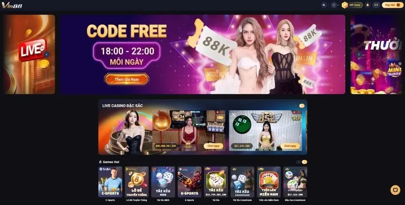 Giới thiệu đôi lời về game đổi thưởng Vin88