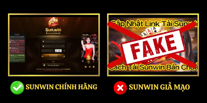 Hướng dẫn cách phân biệt Sunwin chính hãng và giả mạo chính xác